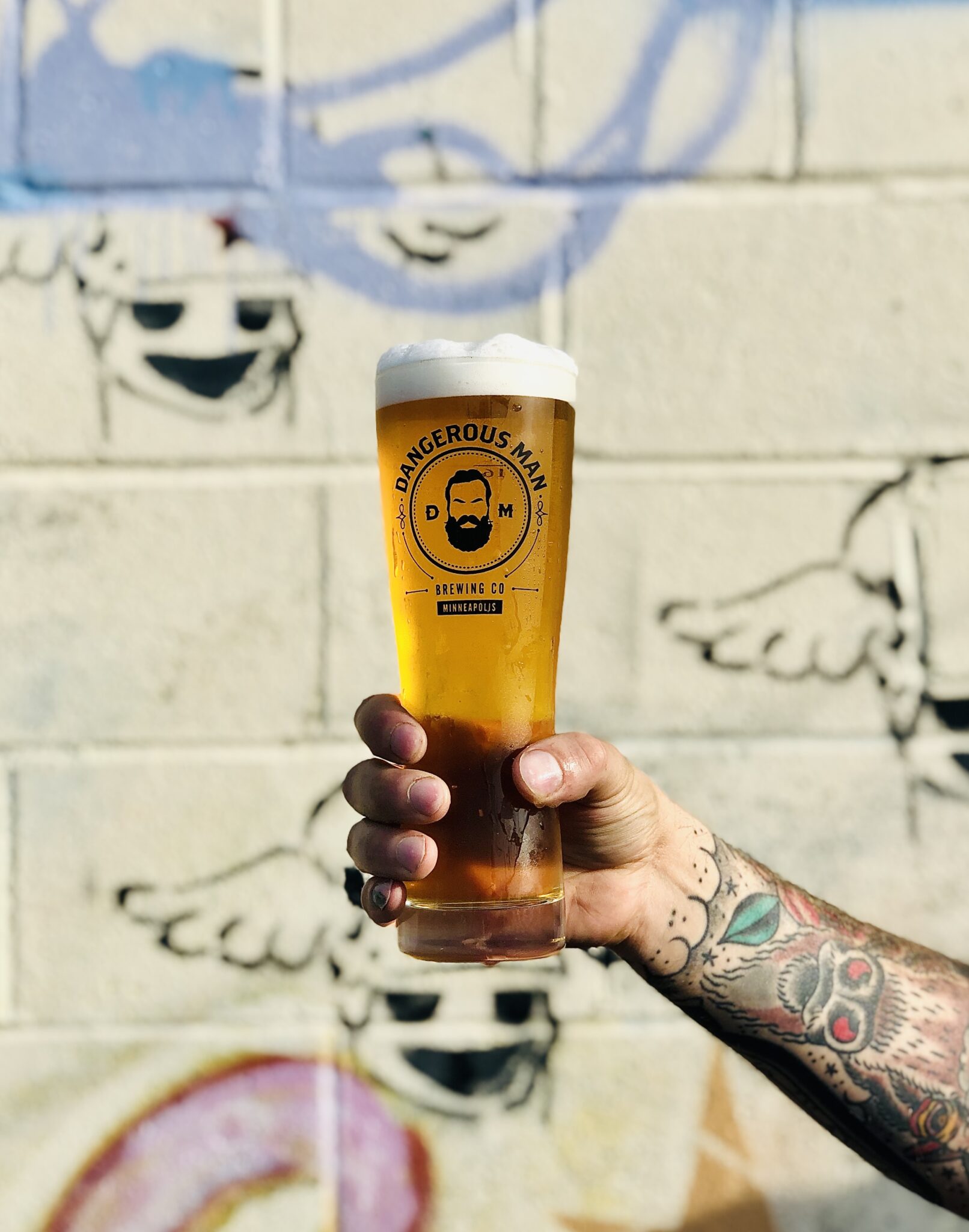 Friday Happy Hour! 5 Pints from Noon4pm Dangerous Man Brewing Company