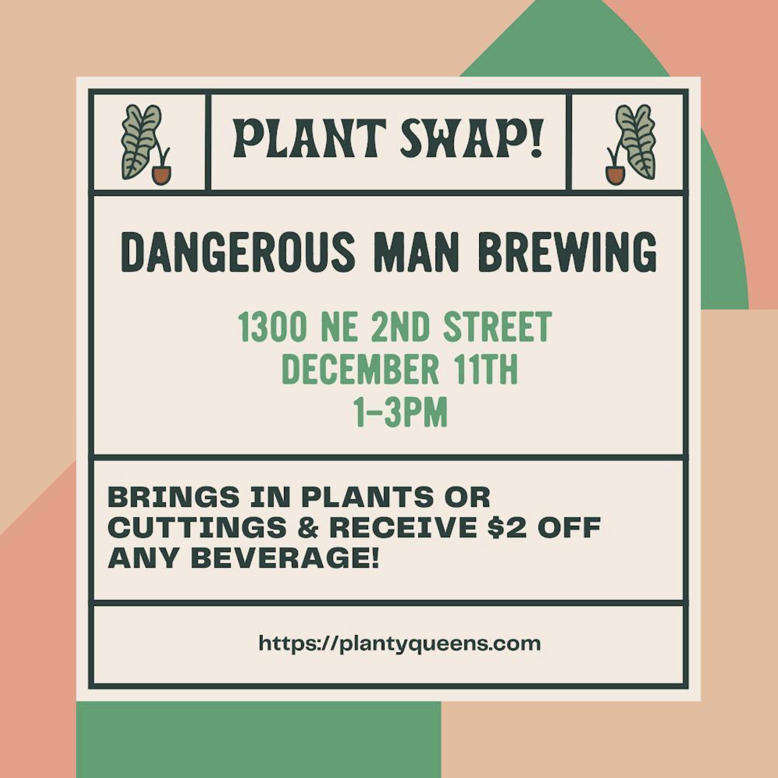Sunday Funday with Planty Queens Dangerous Man Brewing Company